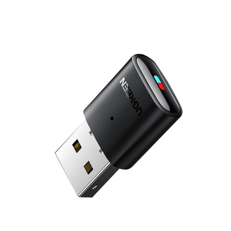 UGREEN Bluetooth 5.0 USB adapter PC-hez / PS-hez / Switch-hez (fekete)