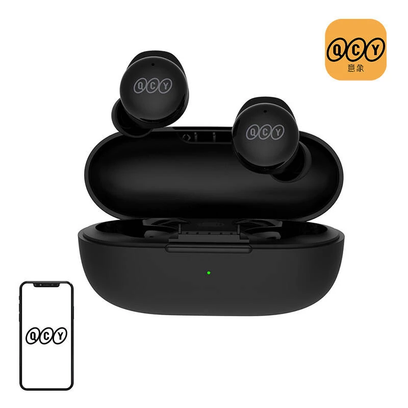 QCY T17 True Wireless Fülhallgató (Fekete)