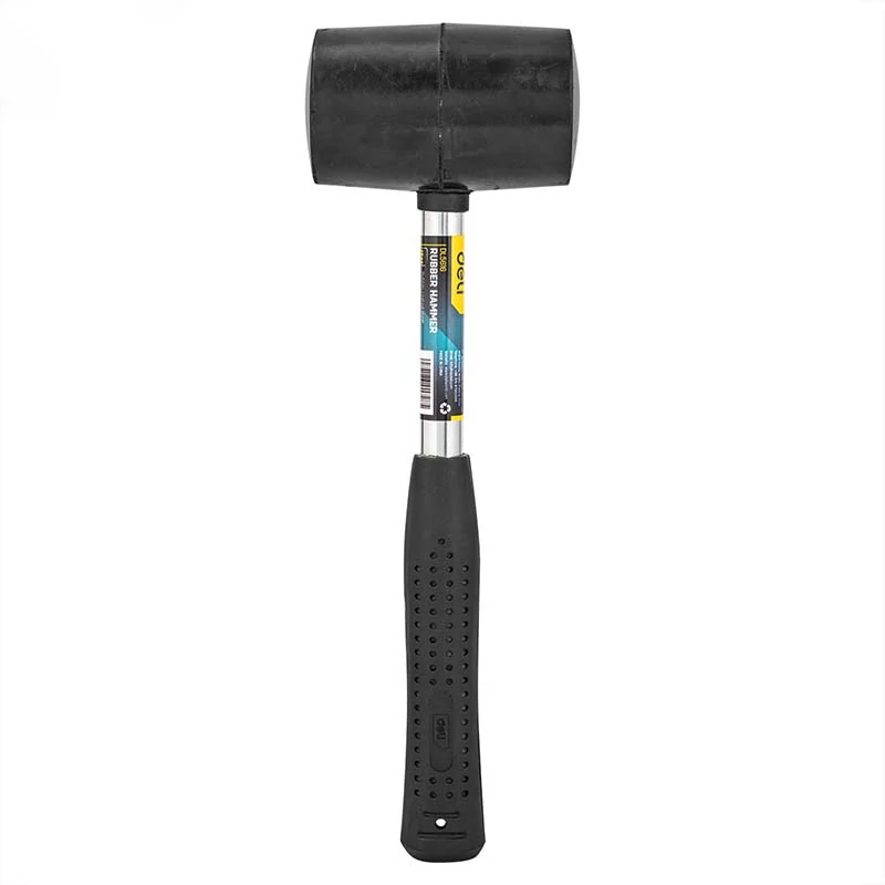Gumikalapács Deli Tools EDL5616, 0.5kg (fekete)