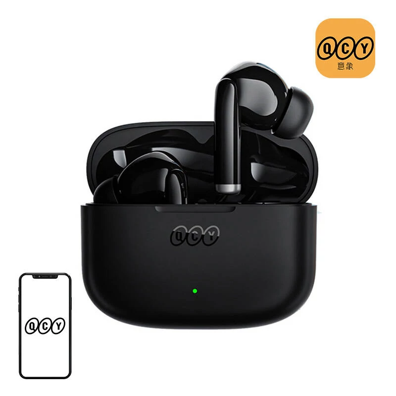 QCY T19 Fekete Vezeték Nélküli Fülhallgató
