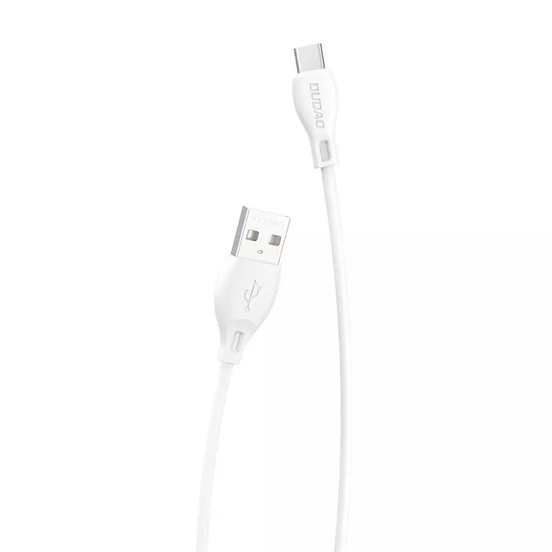 Dudao L4T USB-A - USB-C kábel 2.4A 1m (fehér)