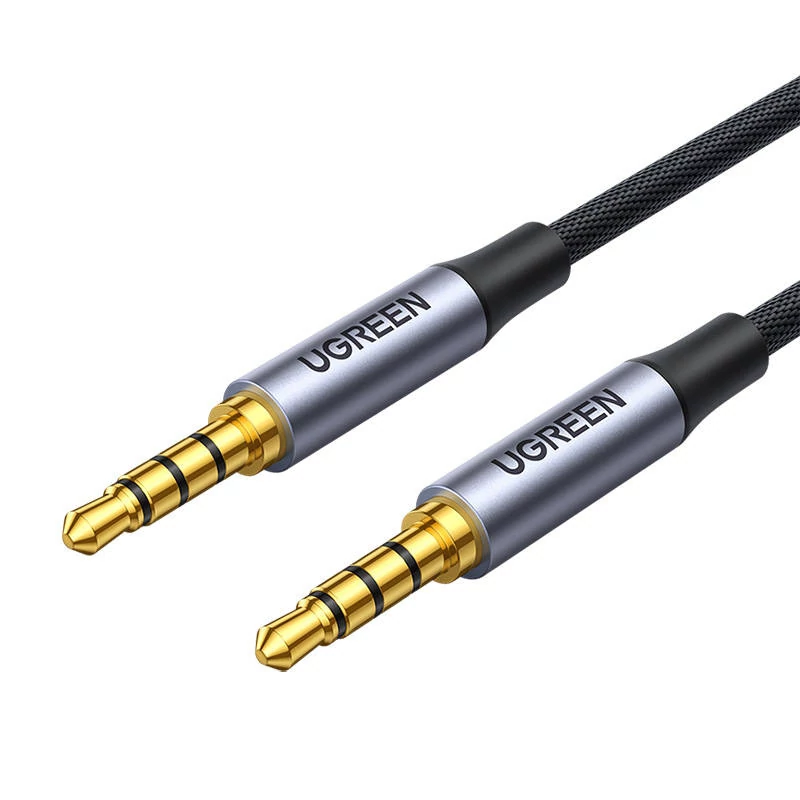 UGREEN 3,5 mm-es AUX kábel, 1,5 m (fekete)