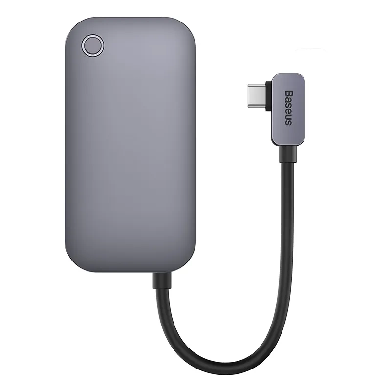 Baseus PadJoy 4 az 1-ben USB-C Hub - Szürke