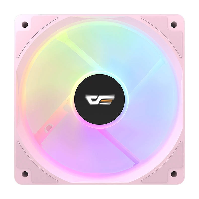 Darkflash CL12 LED Rendszerhűtő ventilátor (120x120) (pink)
