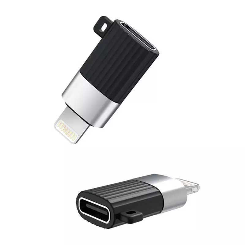 XO NB149-D USB-C - Lightning adapter (fekete)