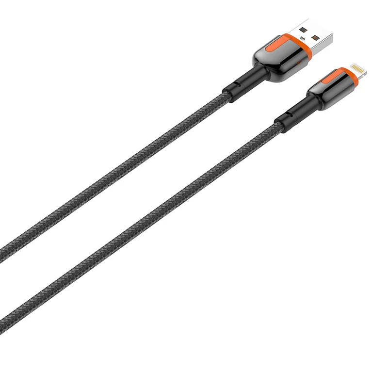 LDNIO LS591 Lightning USB kábel, 2.4 A, hossz: 1m