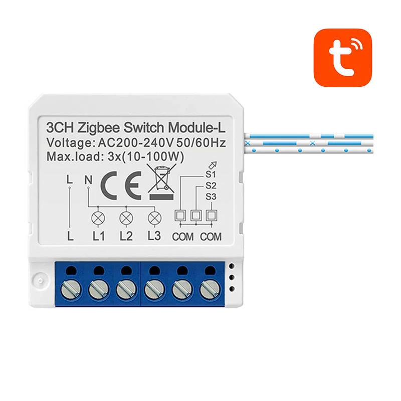 Avatto LZWSM16-W3 ZigBee Okos Fali Kapcsoló Modul