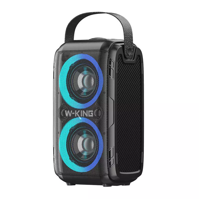 W-KING T9II 60W vezeték nélküli Bluetooth hangszóró (fekete)