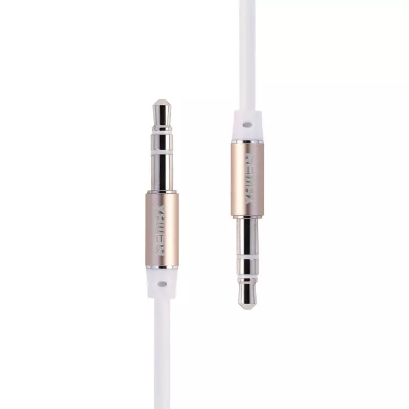 Remax RL-L100 3,5 mm-es AUX kábel (fehér, 1 méter)