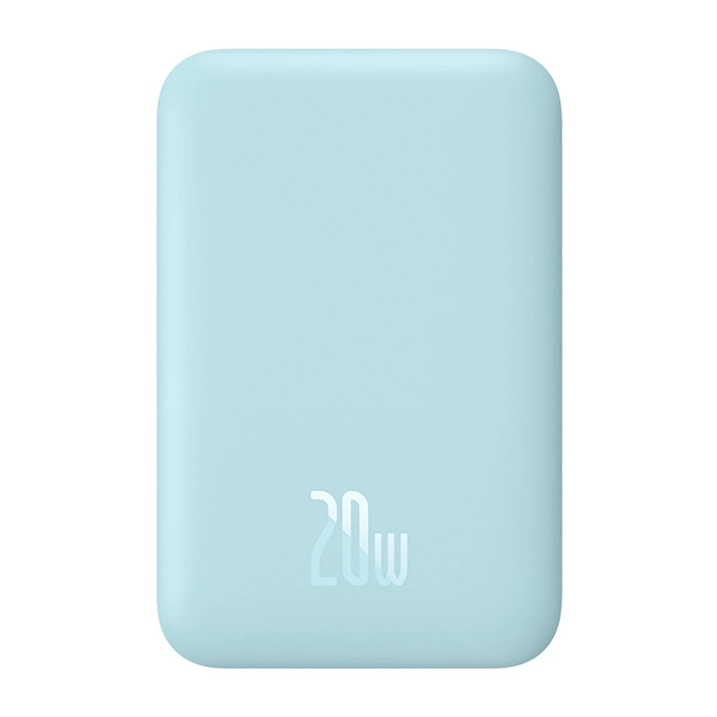 Baseus Magnetic Mini 6000mAh Powerbank USB-C 20W MagSafe (Kék)