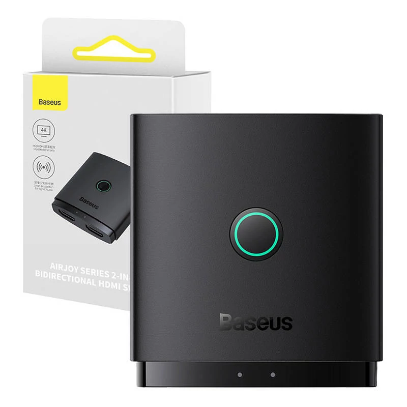 Baseus Cluster Fekete HDMI Kapcsoló