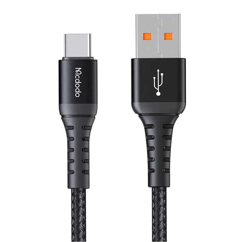 Mcdodo CA-2270 USB-C töltőkábel, 0,2 m (fekete)