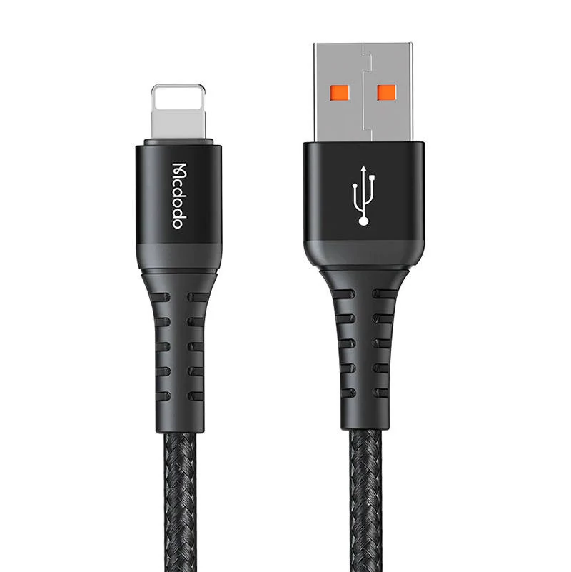 Mcdodo CA-2260 0,2 m-es Fekete Lightning Kábel
