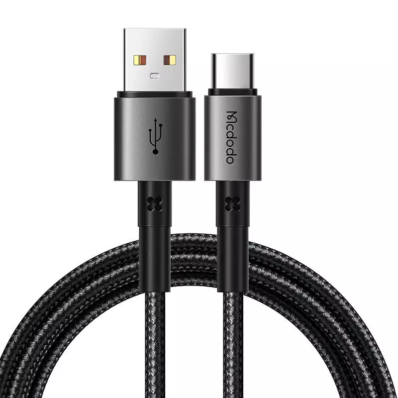 Mcdodo CA-3591 USB-C töltőkábel 100W, 1,8 méter (fekete)