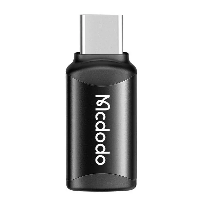 Mcdodo OT-7700 Lightning apa - USB-C anya adapter (fekete)