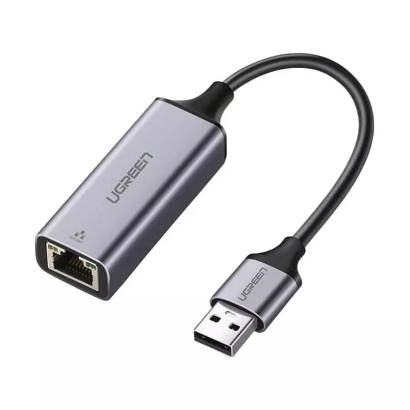 UGREEN Külső Gigabit Ethernet USB 3.0 adapter (szürke)