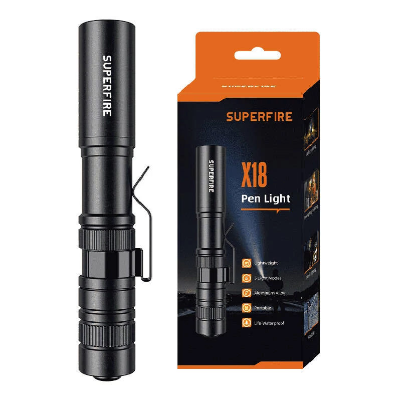 Superfire X18 Zseblámpa