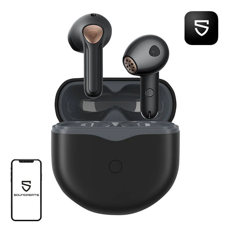 Soundpeats Air 4 TWS fülhallgató (fekete)