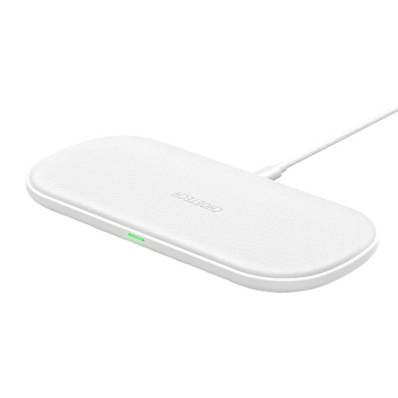 Choetech T535 Dupla Gyors Vezeték Nélküli Töltő (Fehér)