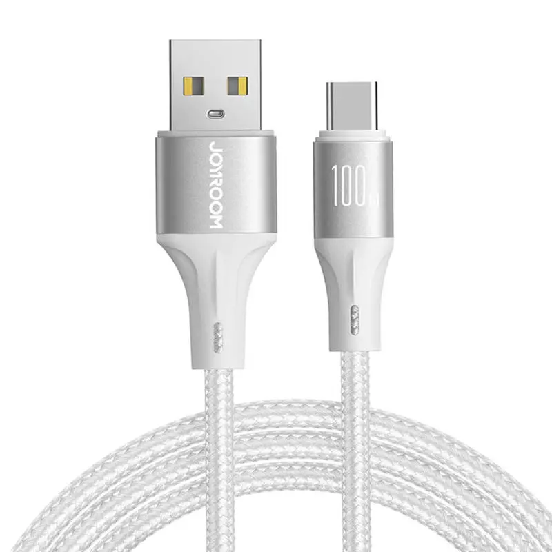 Joyroom SA25-AC6 USB-A - USB-C kábel 100W , 1,2 méter (fehér)