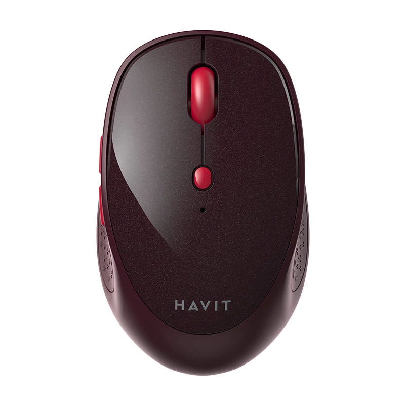 Havit MS76GT plus Vezeték nélküli Egér (Piros)