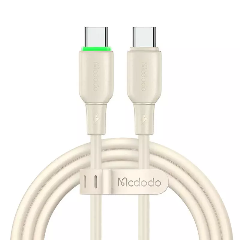 Mcdodo CA-4770 65W USB-C - USB-C kábel 1,2m (bézs)