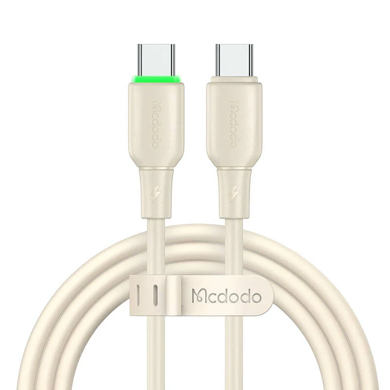 Mcdodo CA-4770 65W USB-C - USB-C kábel 1,2m (bézs)