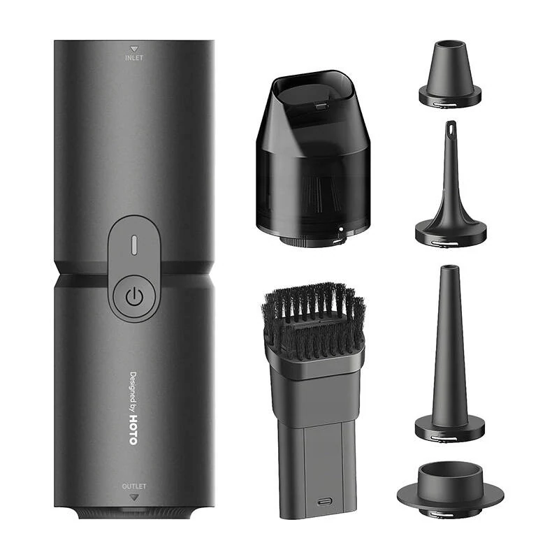 HOTO QWCXJ001 mini kézi porszívó és légpumpa, 1900 mAh