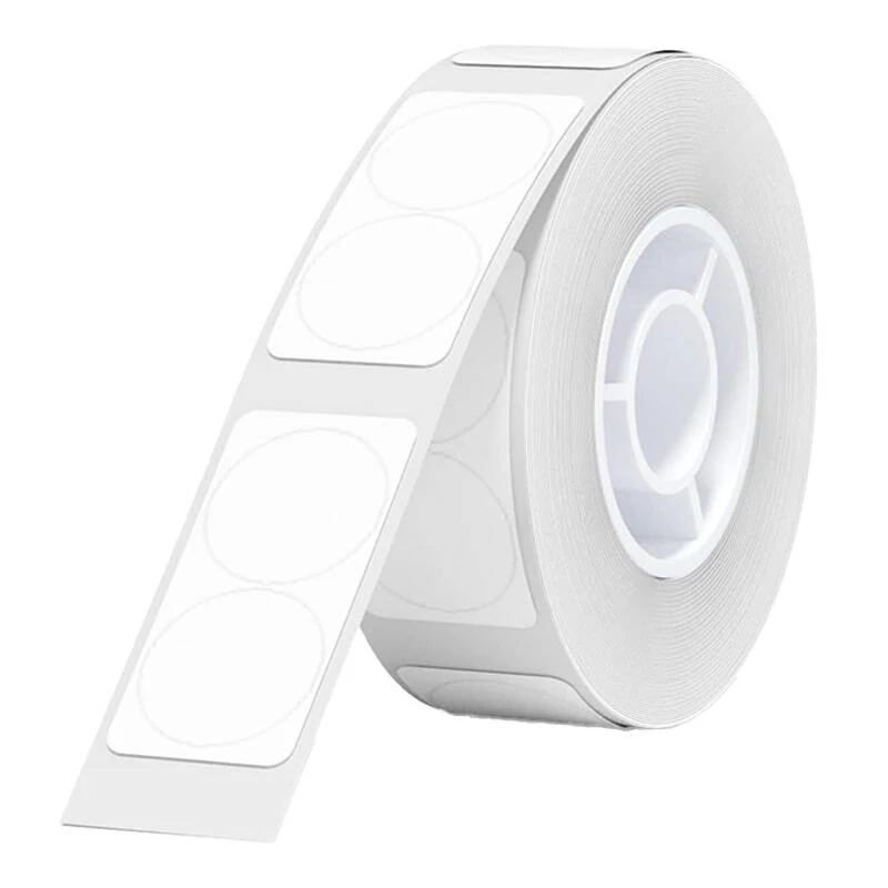 Niimbot T1428 Fehér Kerek Címke Tekercs (220 db)