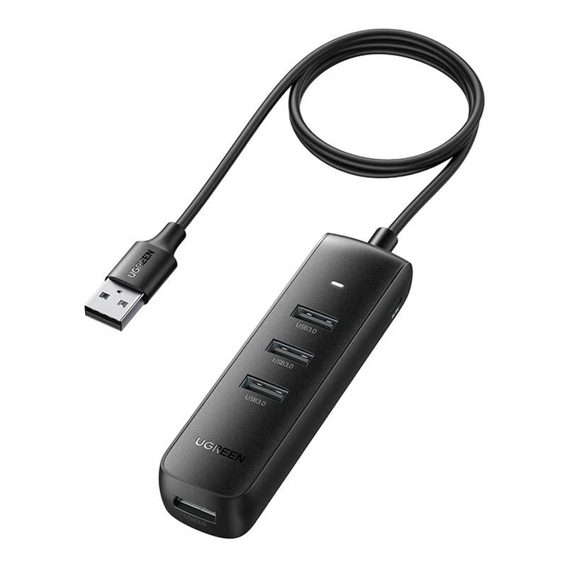 UGREEN CM416 4 az 1-ben USB-A - 4x USB-A adapter 1 méter (fekete)