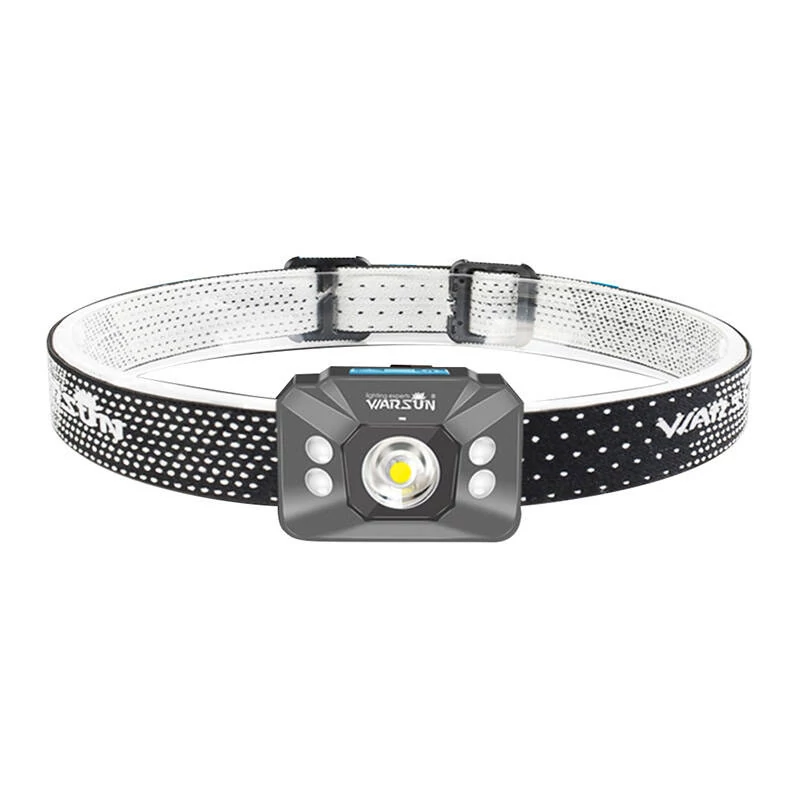 Warsun W07B Fejlámpa, 500 lumen, 800 mAh, Micro USB töltőport