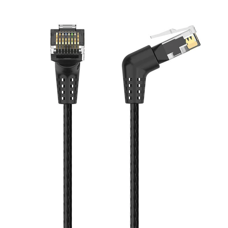 Vention IBOBF Cat.6 UTP Ethernet kábel, RJ45 csatlakozókkal, 1 méter, fekete