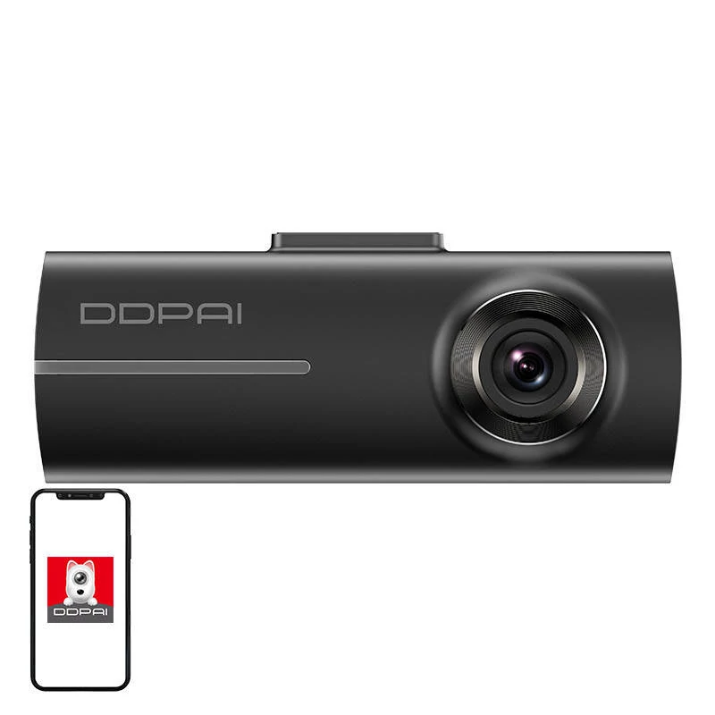 DDPAI N1 Dual Dupla Kamerás Autós Kamera 1296p@30fps + 1080p