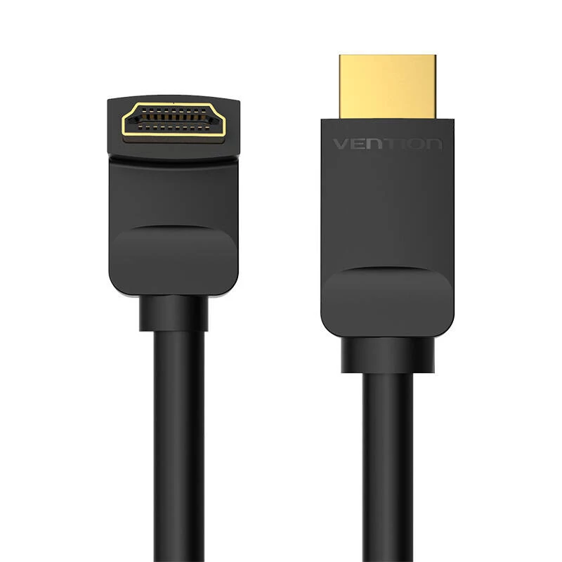 Vention AAQBG 1,5m 270°-os szögben csatlakozó, 4K 60Hz HDMI 2.0 kábel (fekete)