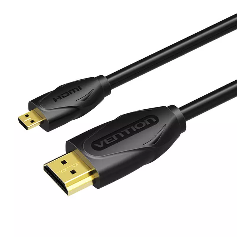 Vention VAA-D03-B150 Micro HDMI - HDMI kábel 1,5m 4K 30Hz (Fekete)