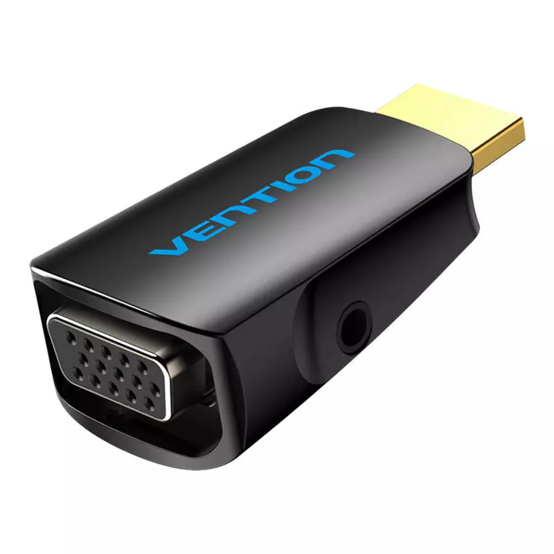 Vention AIDB0 HDMI-VGA adapter 3,5 mm-es audiocsatlakozóval