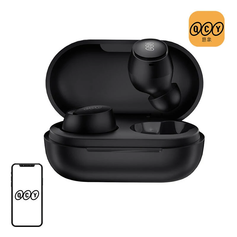 QCY T27 TWS Fülhallgató (fekete)