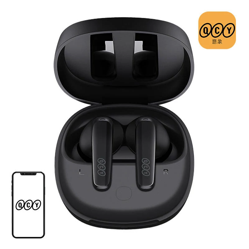 QCY T13x Vezeték Nélküli Fülhallgató (Fekete)