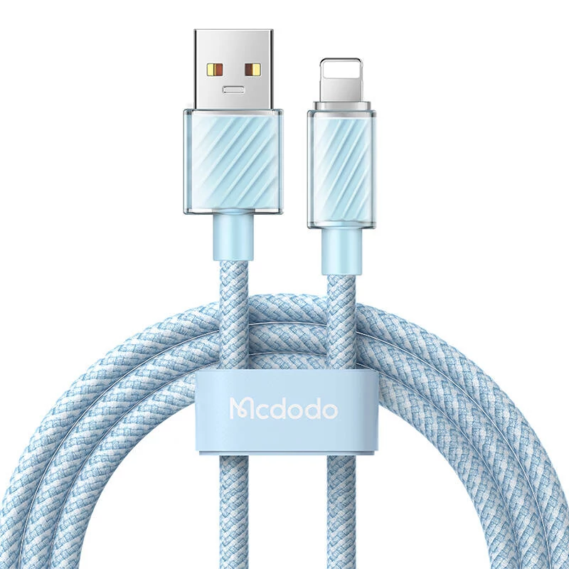 Mcdodo CA-3641 USB-A - Lightning Kábel 1,2 méteres (kék)