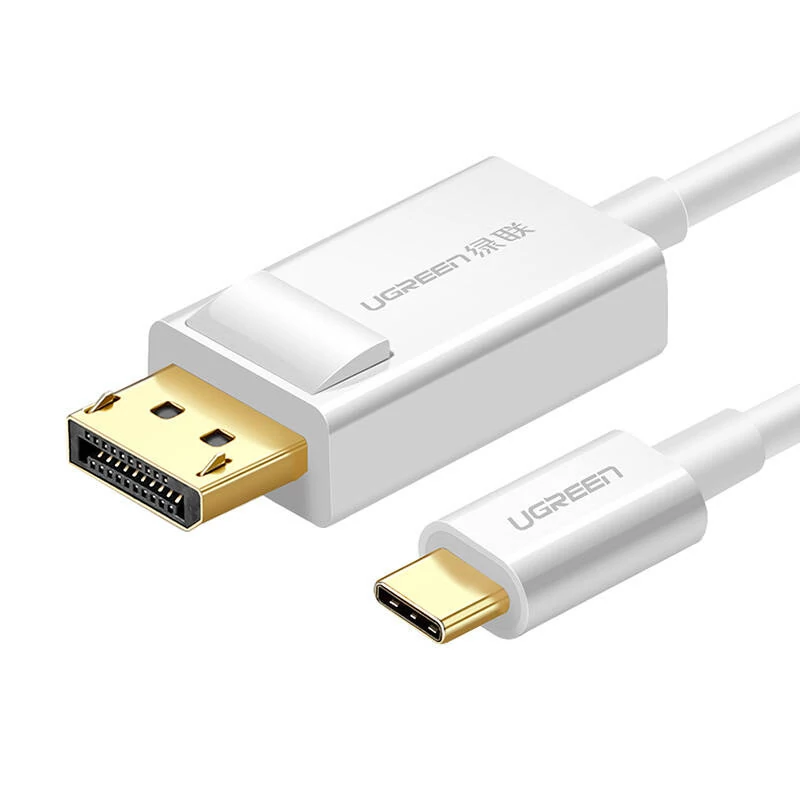 UGREEN DisplayPort - USB-C kábel, 1,5m (fehér)