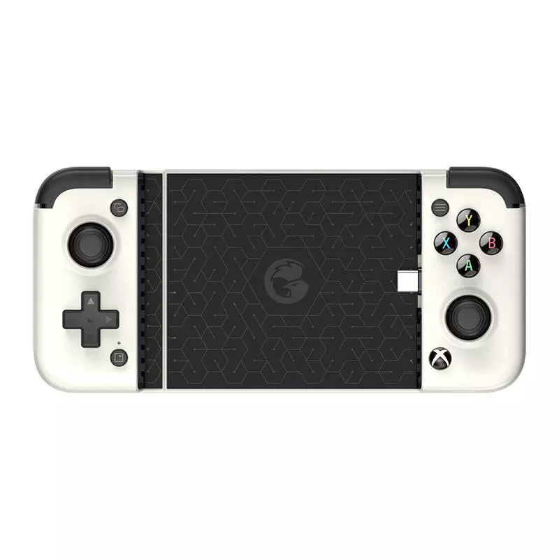 GameSir X2 Pro Fehér Vezetékes Kontroller USB-C Csatlakozóval és Telefontartóval