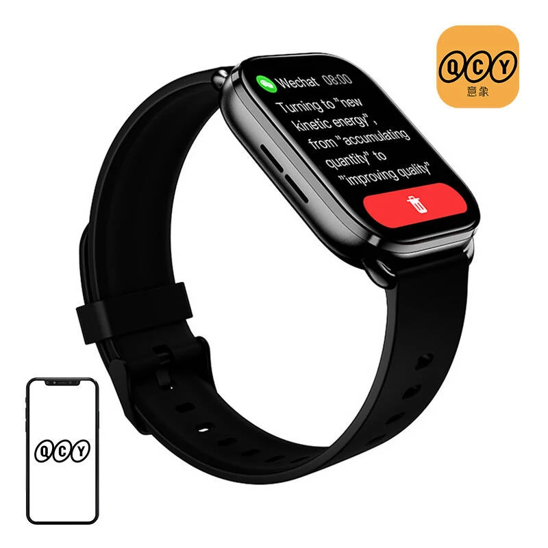 QCY WATCH GS Okosóra (fekete)