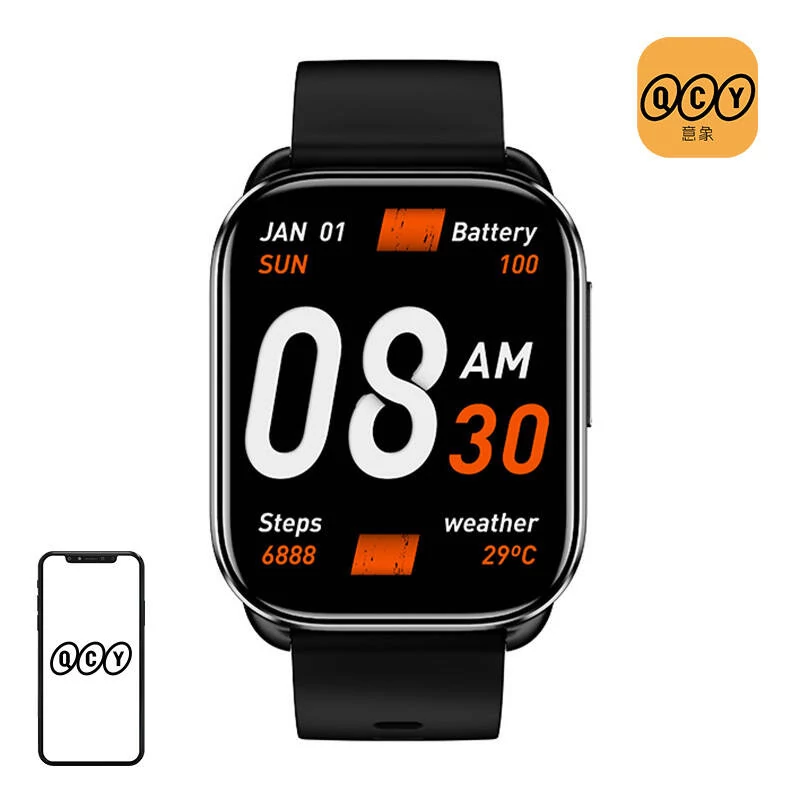 QCY WATCH GS Okosóra (szürke)