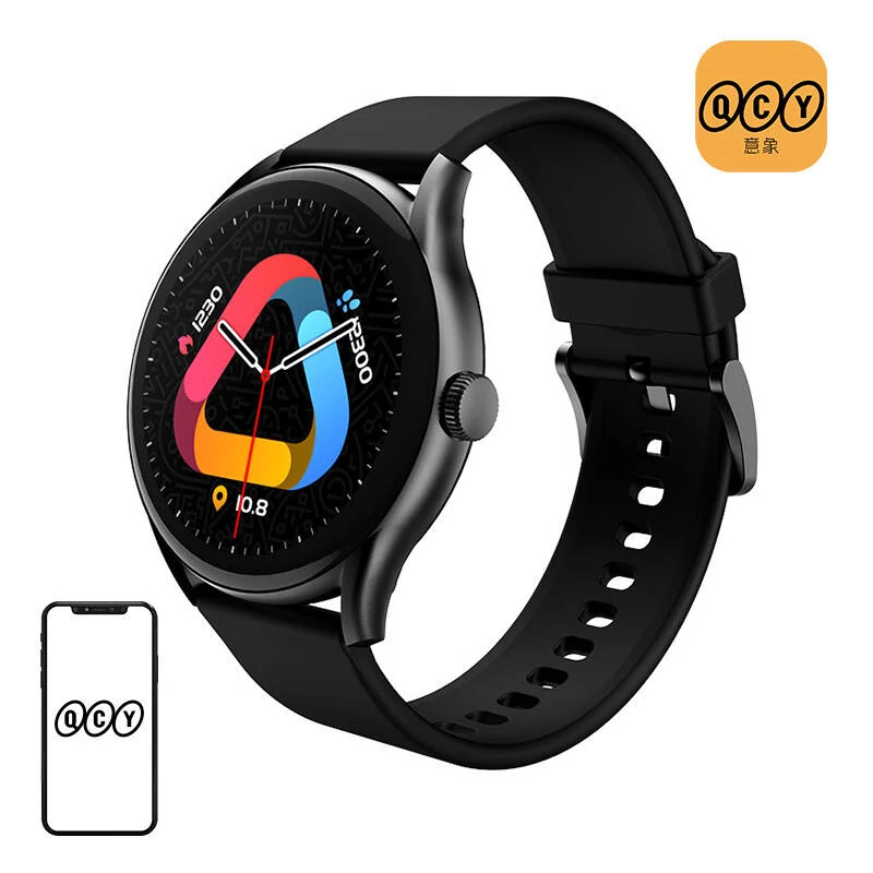 QCY WATCH GT Okosóra (fekete)