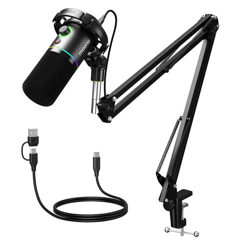 Maono PD200XS Dinamikus Mikrofon (fekete)