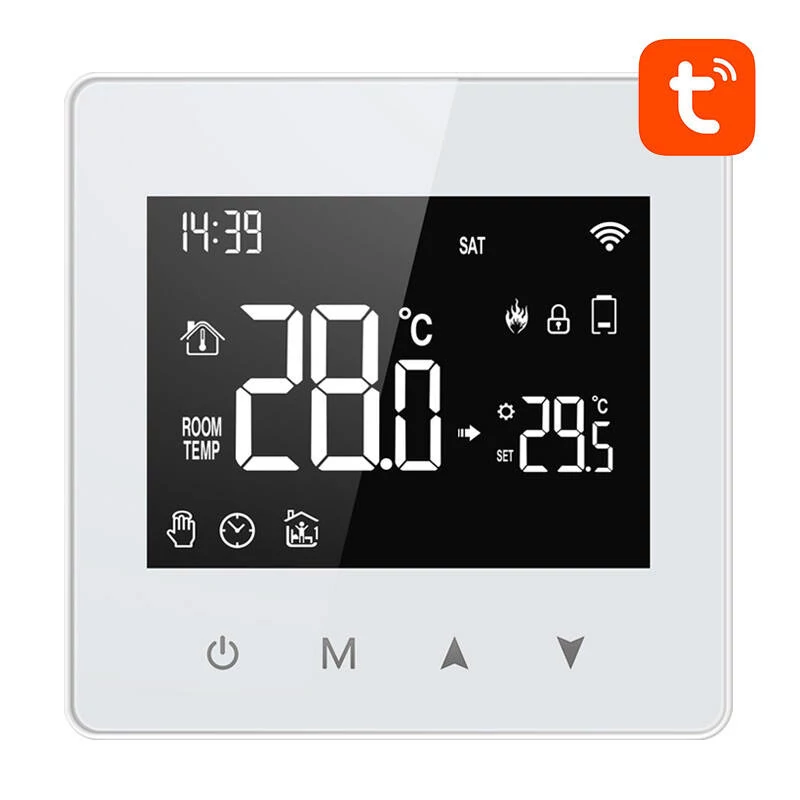 Avatto ZWT198 ZigBee TUYA intelligens termosztát