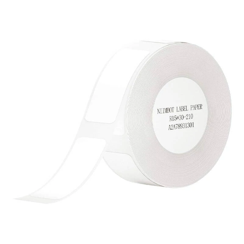 Niimbot T15x30mm Hőérzékeny címkék (210 db, Fehér)