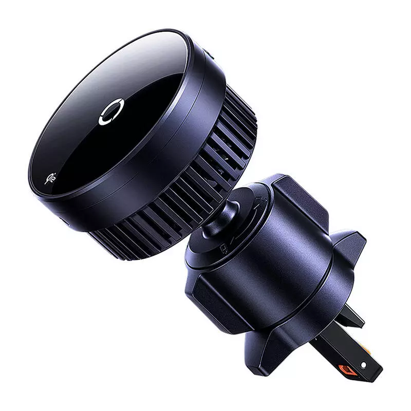 Baseus MagPro Autós Telefontartó Indukciós Töltővel 15W Qi2.0 (Fekete)