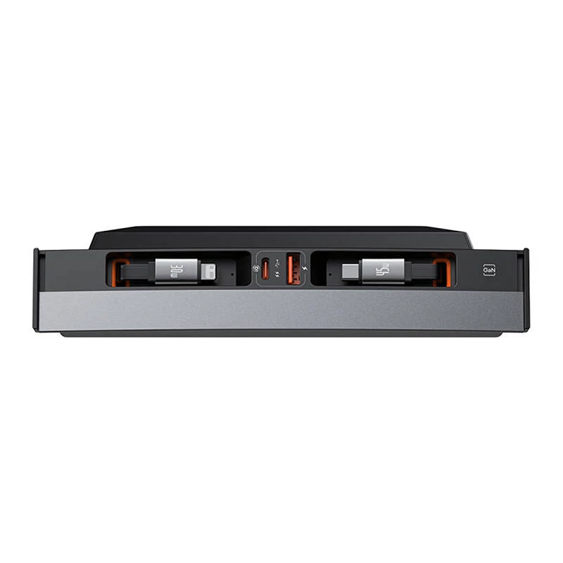 Baseus T-Space USB-C + Lightning Hub Teslához (fekete)