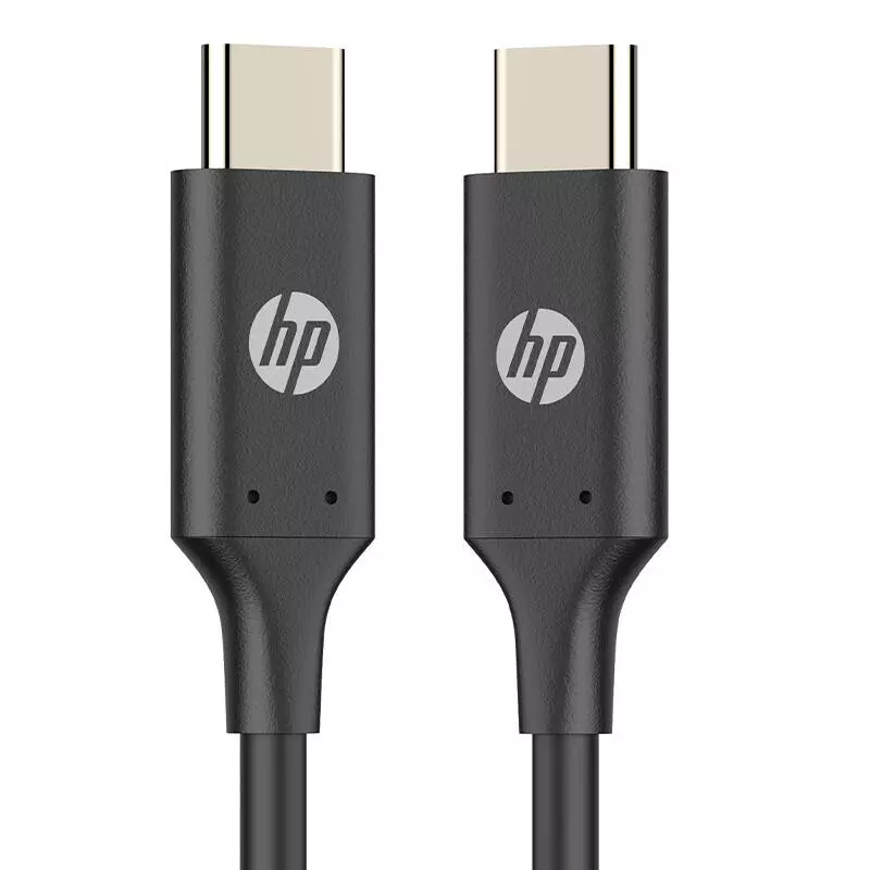 HP USB-C apa - USB-C apa kábel, 1 méter (fekete)